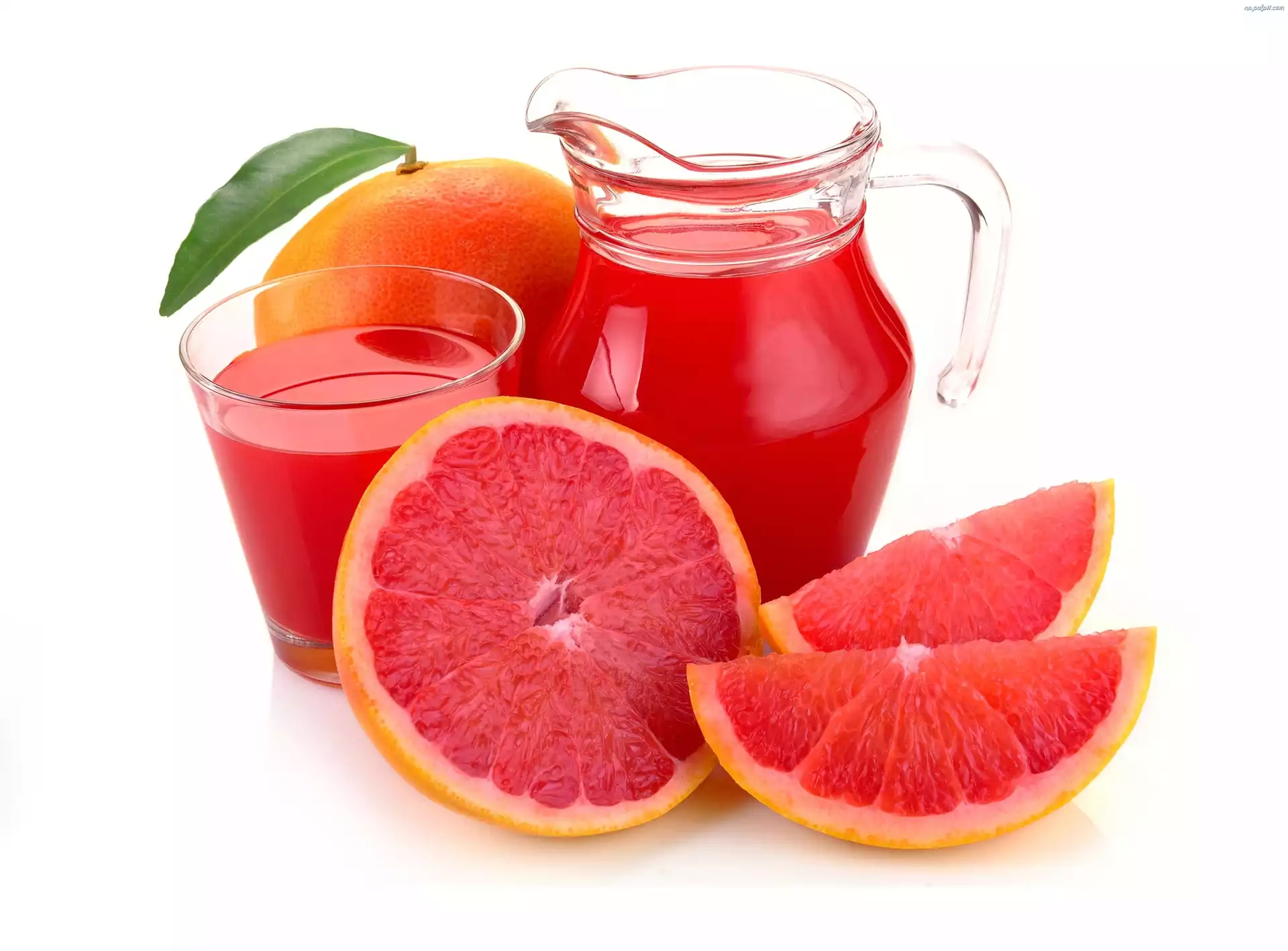 Grejpfruty, Sok, Grejpfrutowy Na Pulpit